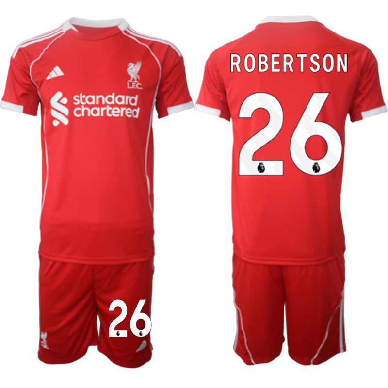 Men 2025-2026 Season Club Liverpool home red #26 Soccer Jersey->liverpool jersey->Soccer Club Jersey
